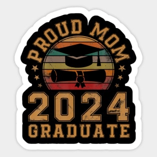 Proud Mom Of A 2023 Graduate Mother Senior Graduation Sticker